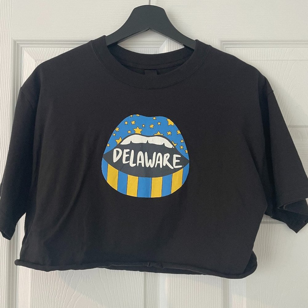 UDEL crop t-shirt